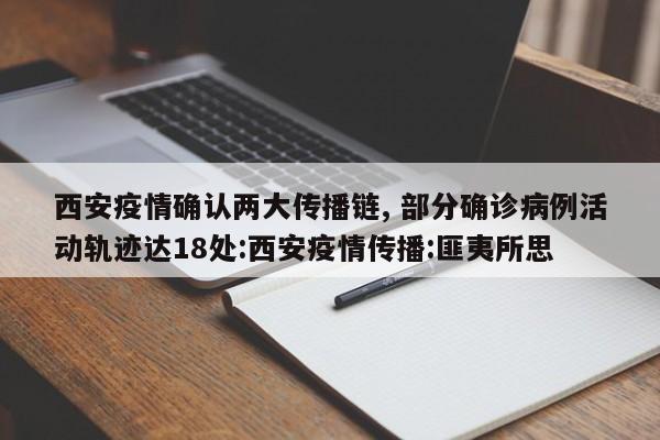 西安疫情确认两大传播链, 部分确诊病例活动轨迹达18处:西安疫情传播:匪夷所思